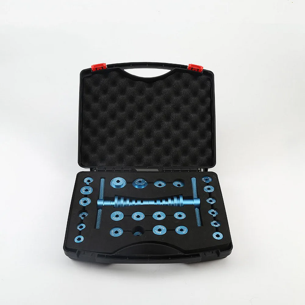 Cycle Bearing Press Set Bicycle Soft Tailstock Steering Point Bearing Hub Assembly Tool Kit for Wheels/Hub Bearing Installation
Cycle Bearing Press Set Bicycle Soft Tailstock Steering Point Bearing Hub Assembly Tool Kit for Wheels/Hub Bearing Installation