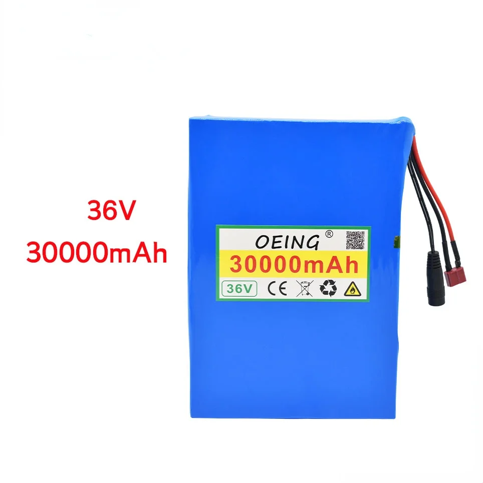 2021 NEW 36V battery 10S4P 30000mah 18650 Li ion battery pack is suitable for eBike electric vehicles bicycles and motorcycles
2021 NEW 36V battery 10S4P 30000mah 18650 Li ion battery pack is suitable for eBike electric vehicles bicycles and motorcycles