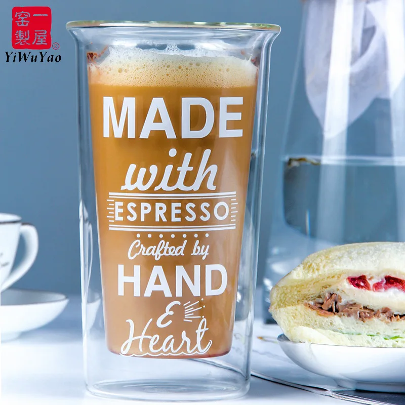 350ML Coffee cup heat-resistant double-layer anti-scalding thickened glass tea water juice ready-to-hand cup
350ML Coffee cup heat-resistant double-layer anti-scalding thickened glass tea water juice ready-to-hand cup