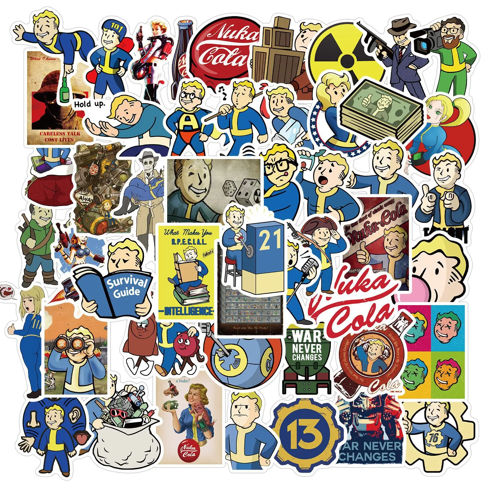 10/50 шт Фоллаут 4 Игра граффити наклейки чемодан ноутбук DIY Водонепроницаемый гитары шлем, украшенные милым
10/50 шт Фоллаут 4 Игра граффити наклейки чемодан ноутбук DIY Водонепроницаемый гитары шлем, украшенные милым