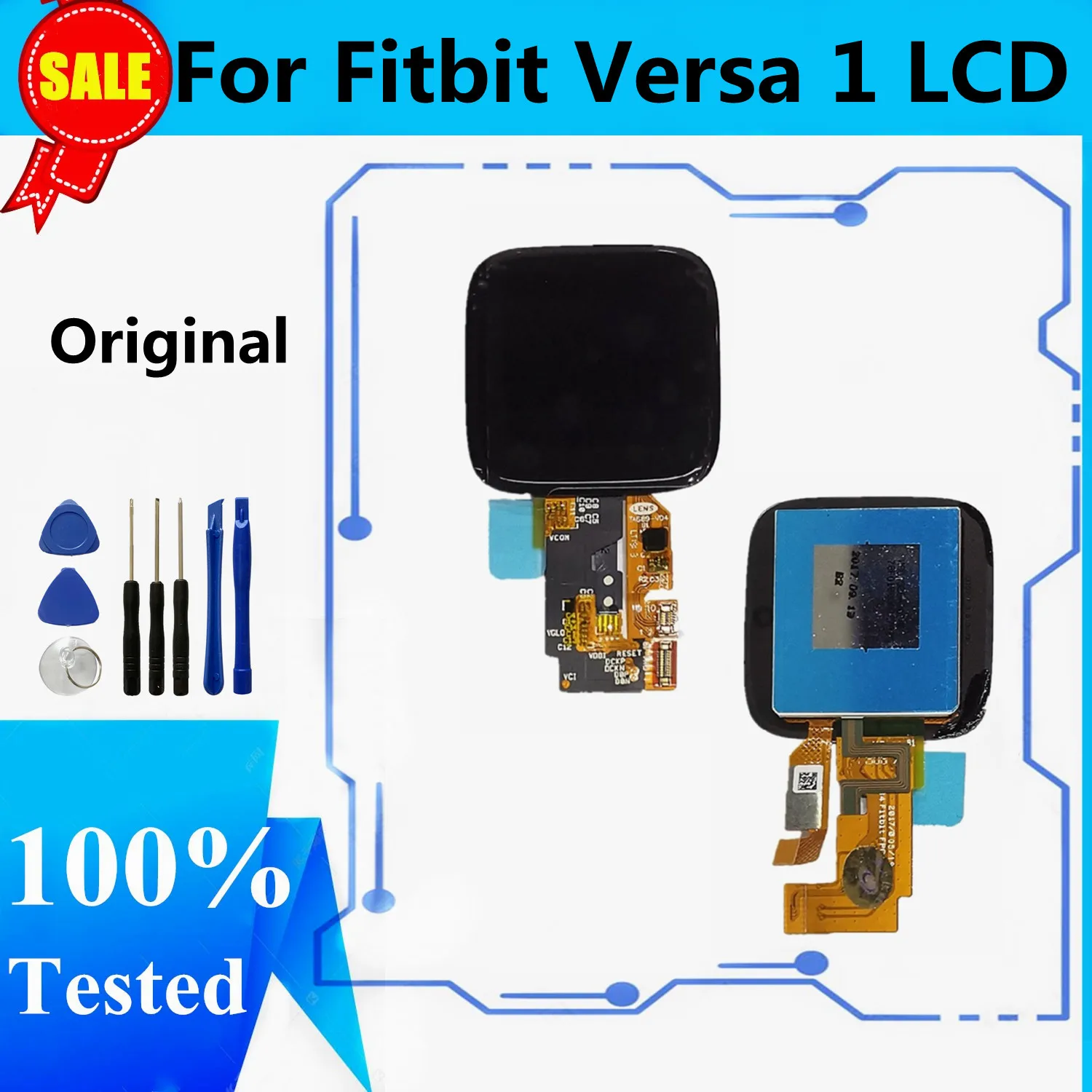 Оригинальный ЖК-дисплей для фитнес-браслета Versa 1, ЖК-дисплей с сенсорным экраном, дигитайзер для фитнес-браслета Versa 1, замена экрана смарт-ча...
Оригинальный ЖК-дисплей для фитнес-браслета Versa 1, ЖК-дисплей с сенсорным экраном, дигитайзер для фитнес-браслета Versa 1, замена экрана смарт-ча...