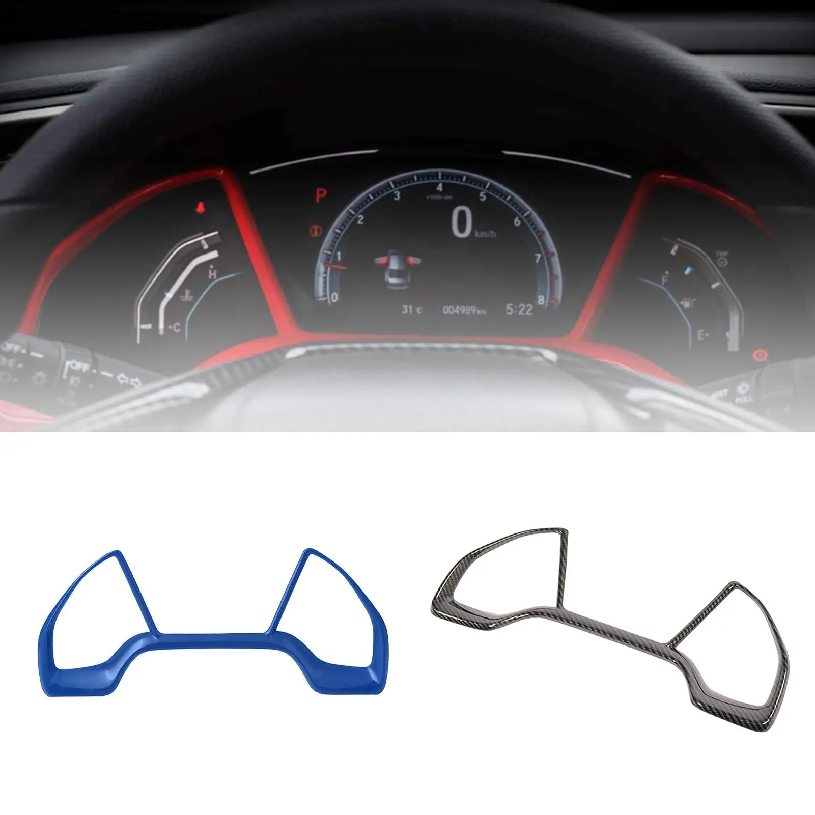 Декоративная наклейка на приборную панель для Honda Civic 10 поколения 16-20
Декоративная наклейка на приборную панель для Honda Civic 10 поколения 16-20