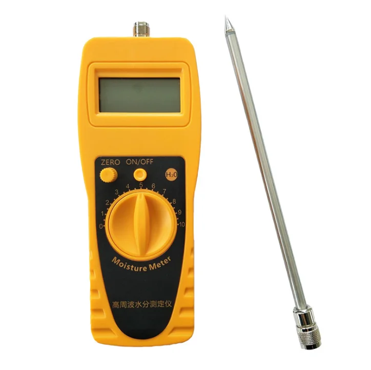 Double resolution plastic particle moisture meter portable coal coke with split strip line
Double resolution plastic particle moisture meter portable coal coke with split strip line