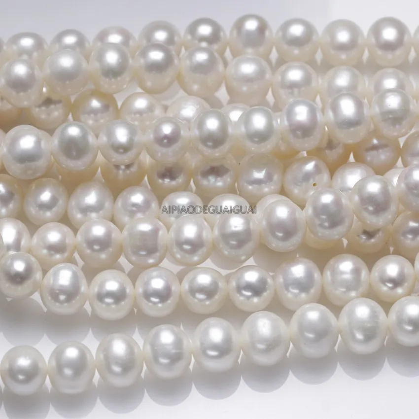 APDGG Genuine Natural 10mm AA round white pearl strands loose beads women lady jewelry DIY
APDGG Genuine Natural 10mm AA round white pearl strands loose beads women lady jewelry DIY