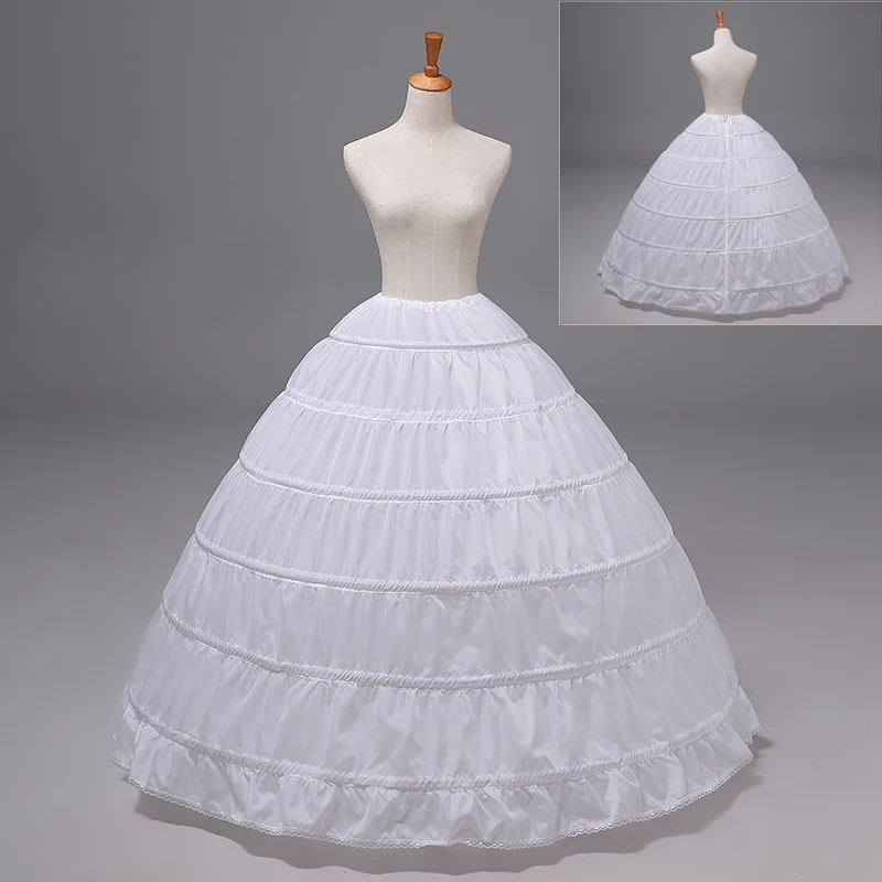 White Bridal Crinoline Skirt Accessory Slip 1 Layer 6 Hoop Petticoat Underskirt Ball Gown Wedding Dress Underwear 2022
White Bridal Crinoline Skirt Accessory Slip 1 Layer 6 Hoop Petticoat Underskirt Ball Gown Wedding Dress Underwear 2022