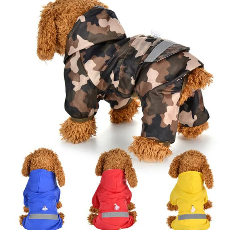 Waterproof Pet Dog Camouflage Raincoat Reflective Jumpsuit Pet Supplies Puppy Raincoat Cat Coat Supplies For Small Large Dogs
Waterproof Pet Dog Camouflage Raincoat Reflective Jumpsuit Pet Supplies Puppy Raincoat Cat Coat Supplies For Small Large Dogs