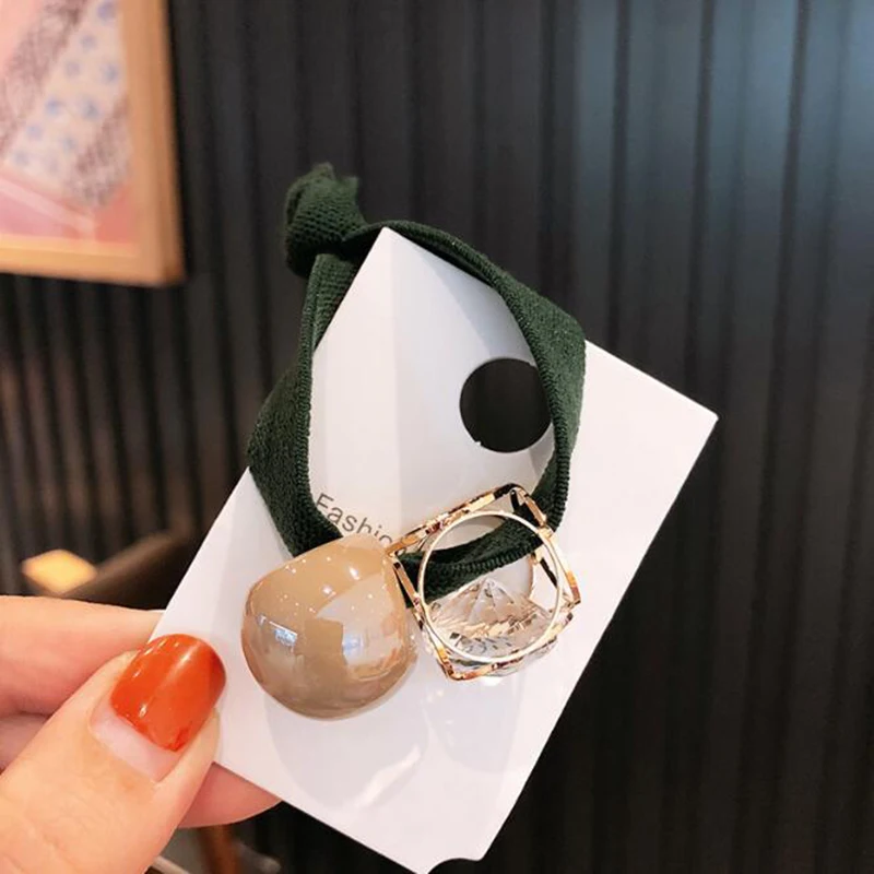 New Fashion Crystal Bead Scrunchie Women Girls Elastic Hair Rubber Band Accessories Tie Hair Rope Ring Holder Ornaments Headwear
New Fashion Crystal Bead Scrunchie Women Girls Elastic Hair Rubber Band Accessories Tie Hair Rope Ring Holder Ornaments Headwear