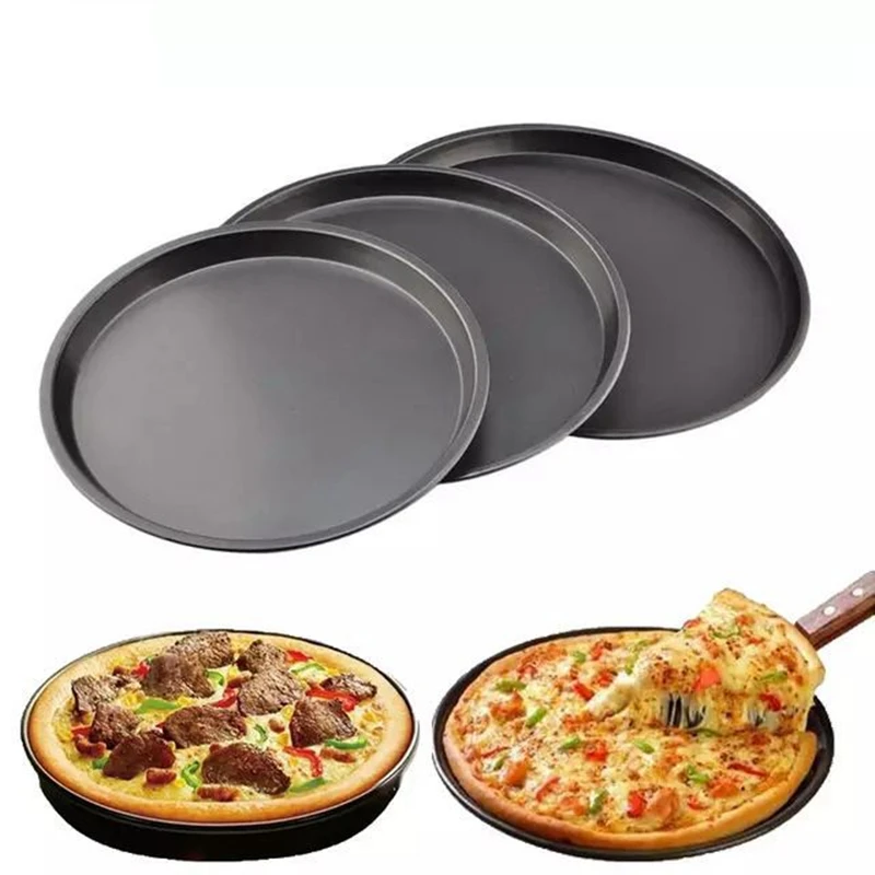 6/7/8/10 Inch Round Food Grade Carbon Steel Pizza Deep Dishes Plate Non-Stick Baking Cake Mould Pans Kitchen Bread Tools
6/7/8/10 Inch Round Food Grade Carbon Steel Pizza Deep Dishes Plate Non-Stick Baking Cake Mould Pans Kitchen Bread Tools