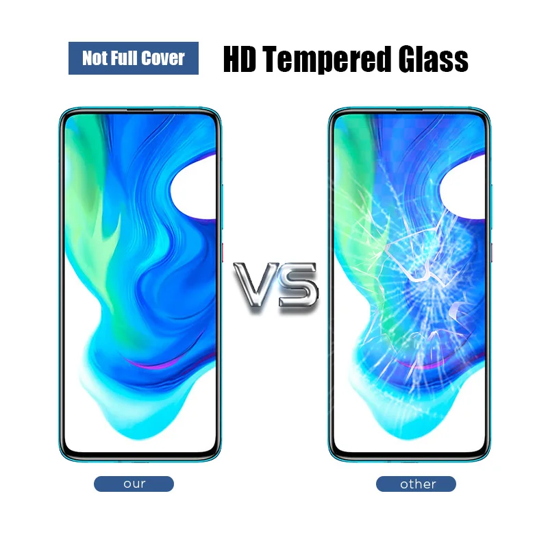 Защитное стекло для Pocox3 X 3 Pro F M F3 M3 Xiaomi Poco X3 NCF F2 закаленное 2 в 1 | Мобильные телефоны