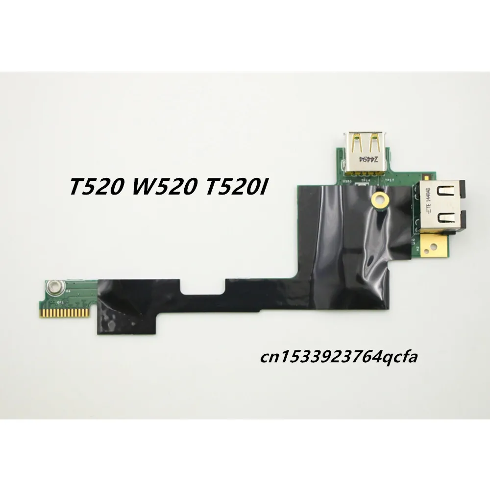 Applicable to original thinkpad T520 T520i W520 Ethernet Lan Board USB Port Board FRU 04W1563
Applicable to original thinkpad T520 T520i W520 Ethernet Lan Board USB Port Board FRU 04W1563