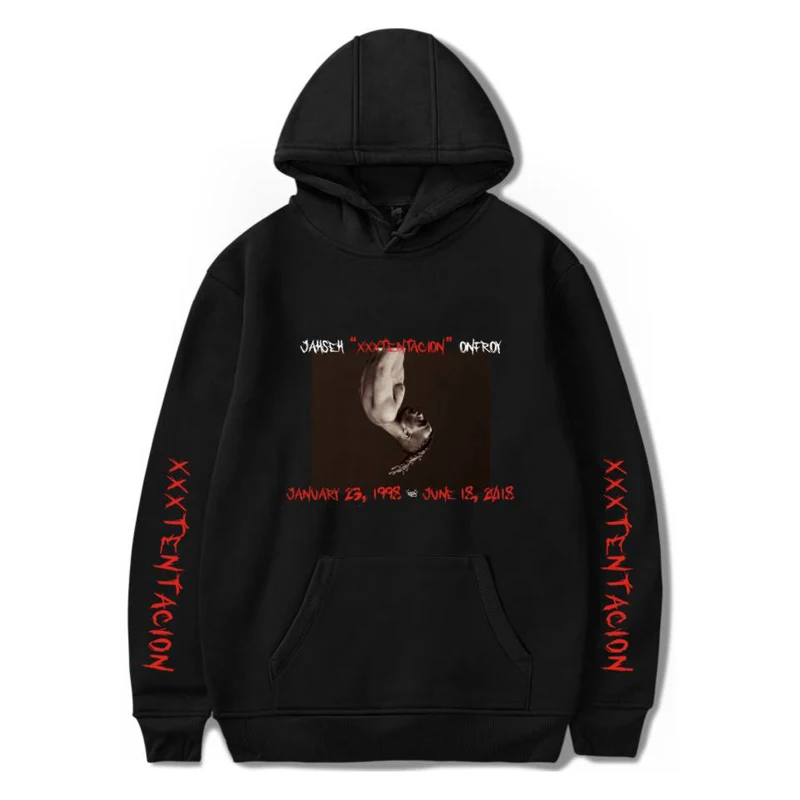 XXXTentacion Hoodies Men Women Casual Pullover Streetwear Sweatshirt Sudadera Hombre Harajuku Male Hood Crewneck With Hat W006
XXXTentacion Hoodies Men Women Casual Pullover Streetwear Sweatshirt Sudadera Hombre Harajuku Male Hood Crewneck With Hat W006