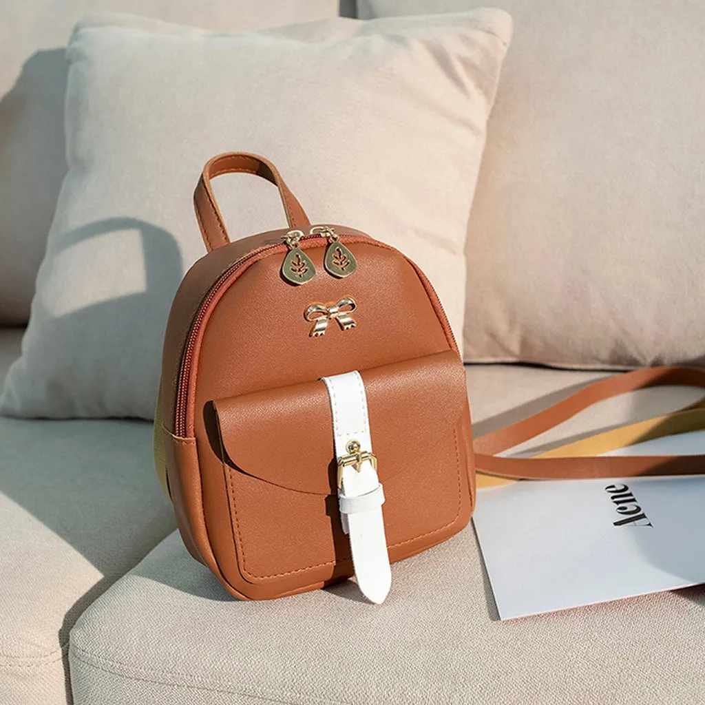 New Teenage Girls Mini Backpack Women PU Leather Shoulder Bag Kids Multi-Function Small Bagpack Female Ladies School Backpack#35
New Teenage Girls Mini Backpack Women PU Leather Shoulder Bag Kids Multi-Function Small Bagpack Female Ladies School Backpack#35