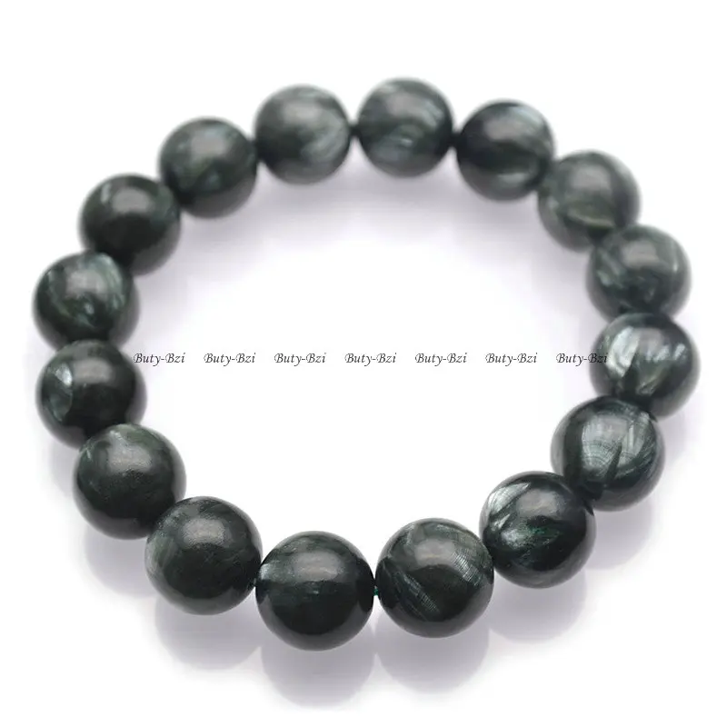 Super High Quality Smooth Green Seraphinite Gemtone Round Beads Elastic Line Bracelets 8mm 12mm
Super High Quality Smooth Green Seraphinite Gemtone Round Beads Elastic Line Bracelets 8mm 12mm