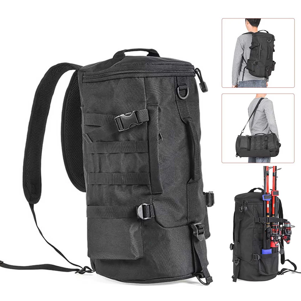 Large Capacity Fishing Tackle Bag Multifunctional Backpack 45 * 26 * 26 cm Outdoor Shoulders Bag Waterproof Hiking Fishing Bag
Large Capacity Fishing Tackle Bag Multifunctional Backpack 45 * 26 * 26 cm Outdoor Shoulders Bag Waterproof Hiking Fishing Bag