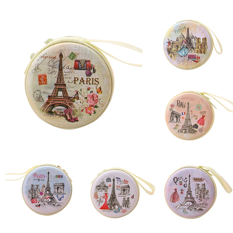 1pc Mini Pouch Bag Round Headset Paris Eiffel Zipper Coin Purse Key Wallet
1pc Mini Pouch Bag Round Headset Paris Eiffel Zipper Coin Purse Key Wallet