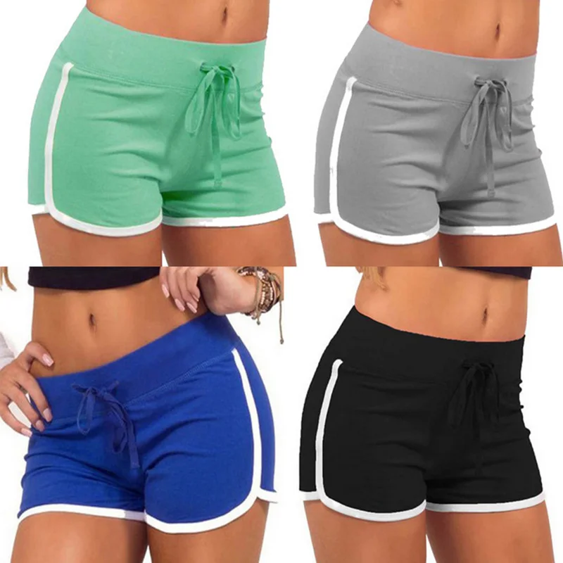 2021 Summer Casual Women's Shorts Hit Color Bandage Sports Pants Side Slits Elastic Waist Loose Casual Shorts Yoga Shorts
2021 Summer Casual Women's Shorts Hit Color Bandage Sports Pants Side Slits Elastic Waist Loose Casual Shorts Yoga Shorts