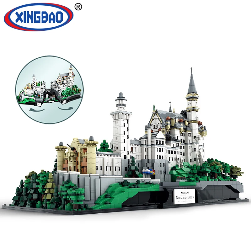 Xingbao Famous Architecture Neuschwanstein Moc Streetview Building Blocks Model Assembly Castle Bricks Educational Toys Girls
Xingbao Famous Architecture Neuschwanstein Moc Streetview Building Blocks Model Assembly Castle Bricks Educational Toys Girls