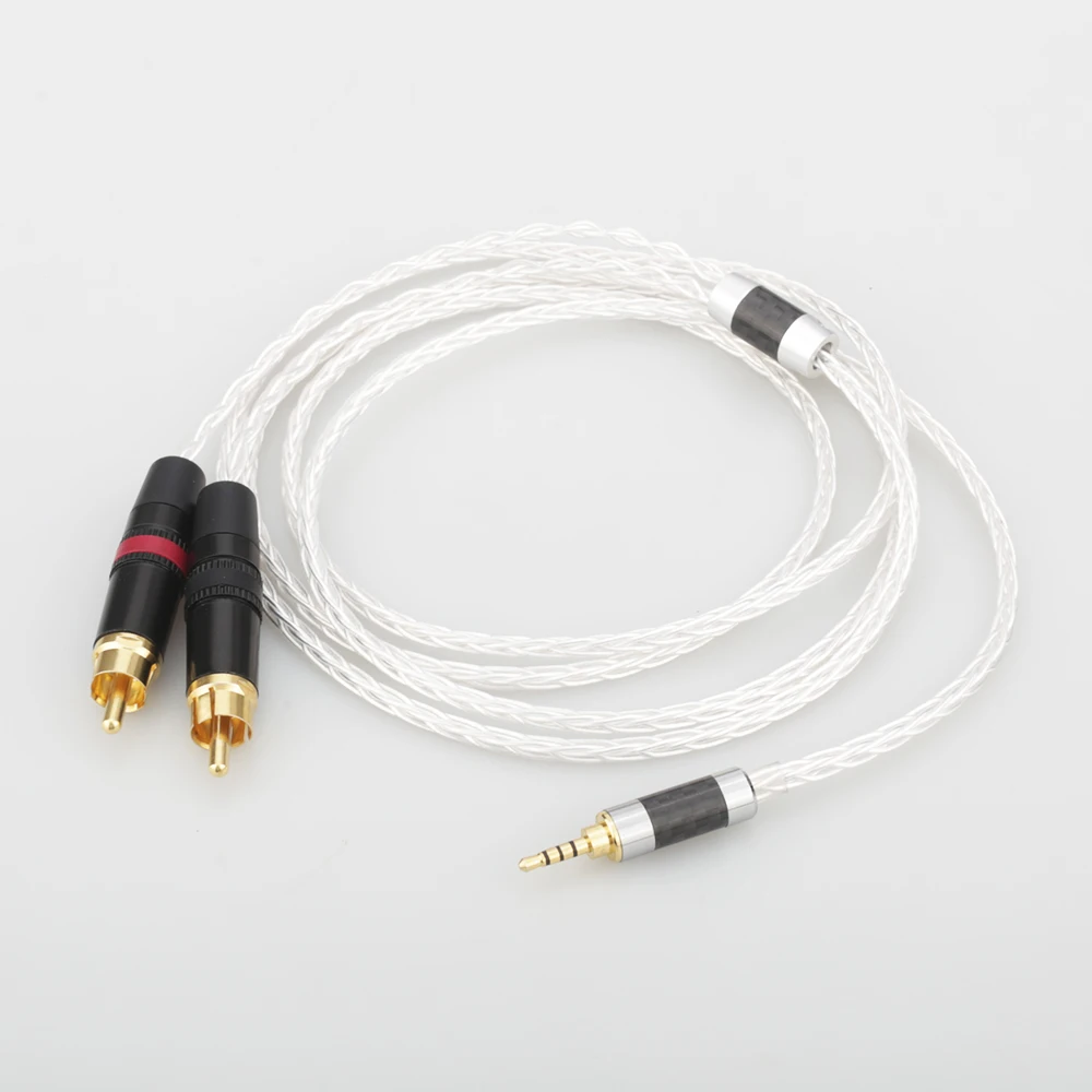 2 5 мм TRRS сбалансированный штекер двойной RCA совместимый с Astell & Kern AK100II AK120II AK240 AK380