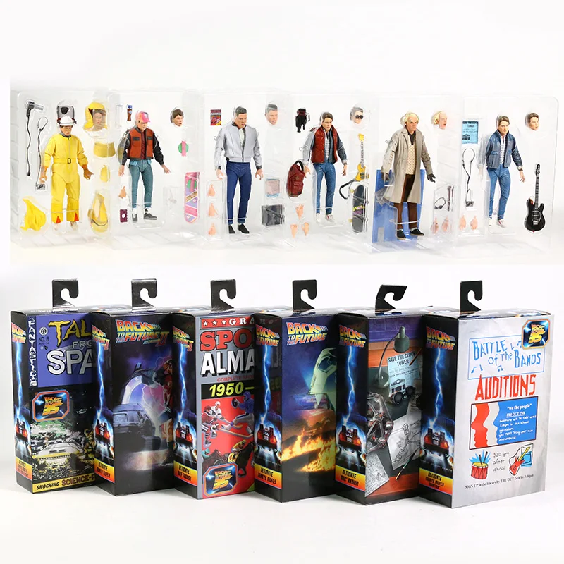 NECA Назад в будущее Марти макfly доктор Браун Бифф Таннин 7 дюймов Ultimate экшн-фигурка коллекционная игрушка
NECA Назад в будущее Марти макfly доктор Браун Бифф Таннин 7 дюймов Ultimate экшн-фигурка коллекционная игрушка