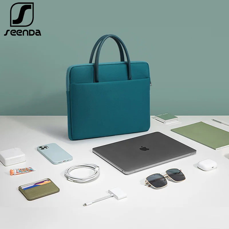 SeenDa 13 14 15.6 Inch Water-resistant Fabric Laptop Sleeve With Zipper Notebook Computer Case Briefcase Carrying Bag for Laptop
SeenDa 13 14 15.6 Inch Water-resistant Fabric Laptop Sleeve With Zipper Notebook Computer Case Briefcase Carrying Bag for Laptop