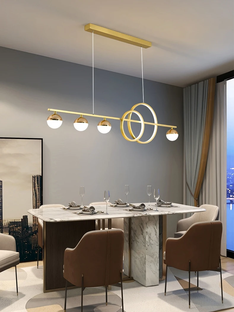 Modern Nordic LED light luxury dining room light creative 2021 living room bar simple modern chandelier 
Modern Nordic LED light luxury dining room light creative 2021 living room bar simple modern chandelier
