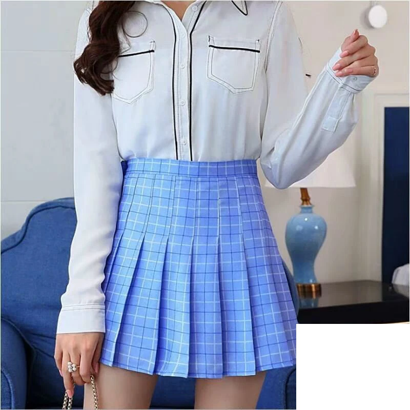 Zoki Gril Plaid Skirt Zipper Harajuku Kawaii Pleated Mini Skirts Casual Slim Cute Japan Style JK Uniforms Summer New Fashion
Zoki Gril Plaid Skirt Zipper Harajuku Kawaii Pleated Mini Skirts Casual Slim Cute Japan Style JK Uniforms Summer New Fashion