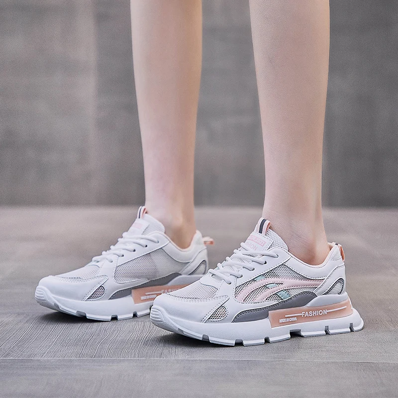 Summer Korean Platform Sneakers Women Shoes Thick Bottom Chunky Sneakers Breathable Mixed Colors Slip On Casual Shoes Woman 2021
Summer Korean Platform Sneakers Women Shoes Thick Bottom Chunky Sneakers Breathable Mixed Colors Slip On Casual Shoes Woman 2021