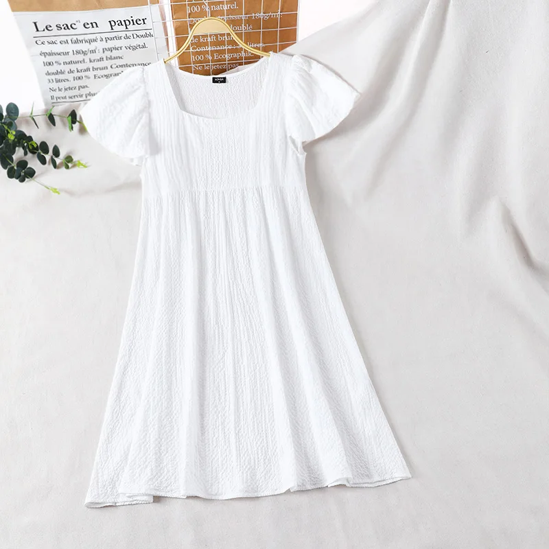 Summer Short Sleeve Dress 2021 VONDA Women Sundress Sexy Square Collar Pleated Party Dress Beach Holiday Vestidos Robe Femme
Summer Short Sleeve Dress 2021 VONDA Women Sundress Sexy Square Collar Pleated Party Dress Beach Holiday Vestidos Robe Femme