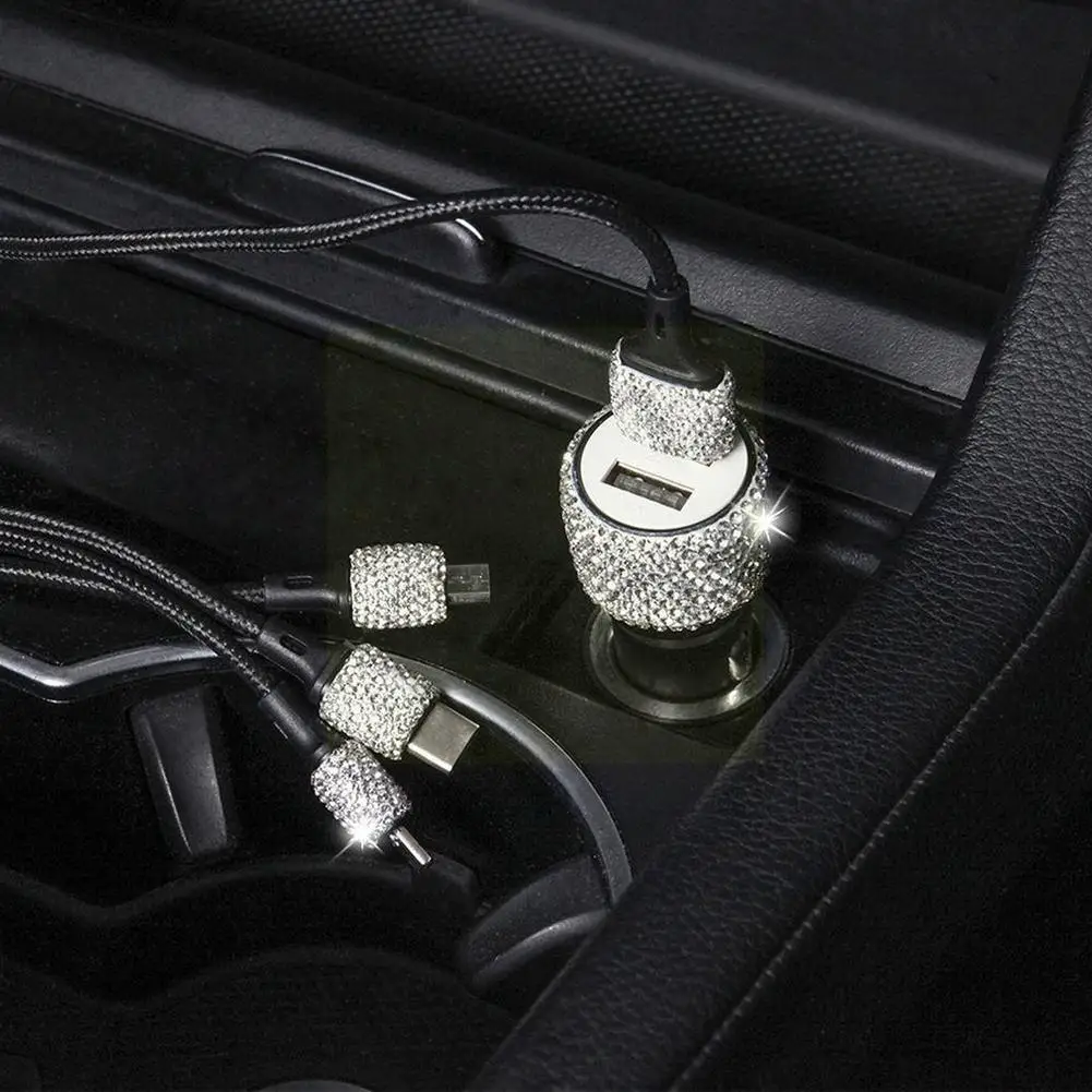 Portable 2 In 1 Dual USB Fast Charger Safety Hammer Design Diamond IPhone For Cigarette Socket Charge Quick Smartphones Lig N5O0
Portable 2 In 1 Dual USB Fast Charger Safety Hammer Design Diamond IPhone For Cigarette Socket Charge Quick Smartphones Lig N5O0