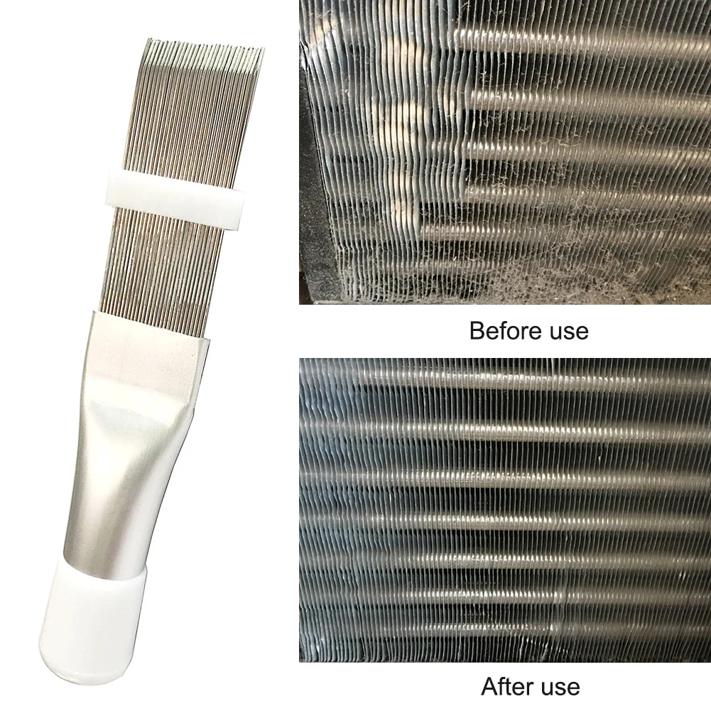 Air Conditioning Fin Cleaning Comb Stainless Steel Fin Straightener Brush Air Conditioner Cleaning Tool #W0
Air Conditioning Fin Cleaning Comb Stainless Steel Fin Straightener Brush Air Conditioner Cleaning Tool #W0