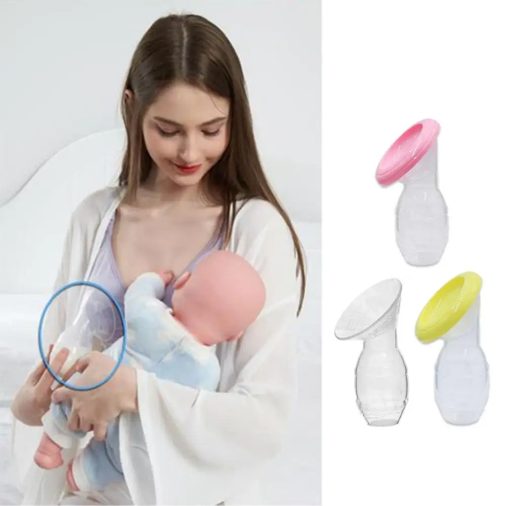 Mom Breast Feeding One-handed Manual Breast Pump Baby Milk Feeding Saver Bottle Silicone Artifact Nipple Suction Container
Mom Breast Feeding One-handed Manual Breast Pump Baby Milk Feeding Saver Bottle Silicone Artifact Nipple Suction Container