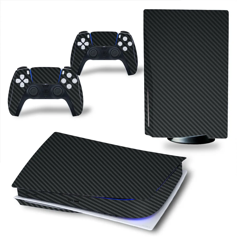12 Styles For PS5 Disk Skins Wraps Sticker Covers Decals Wholesale Price Carbon Fiber Marble Skin Disc Edition | Электроника