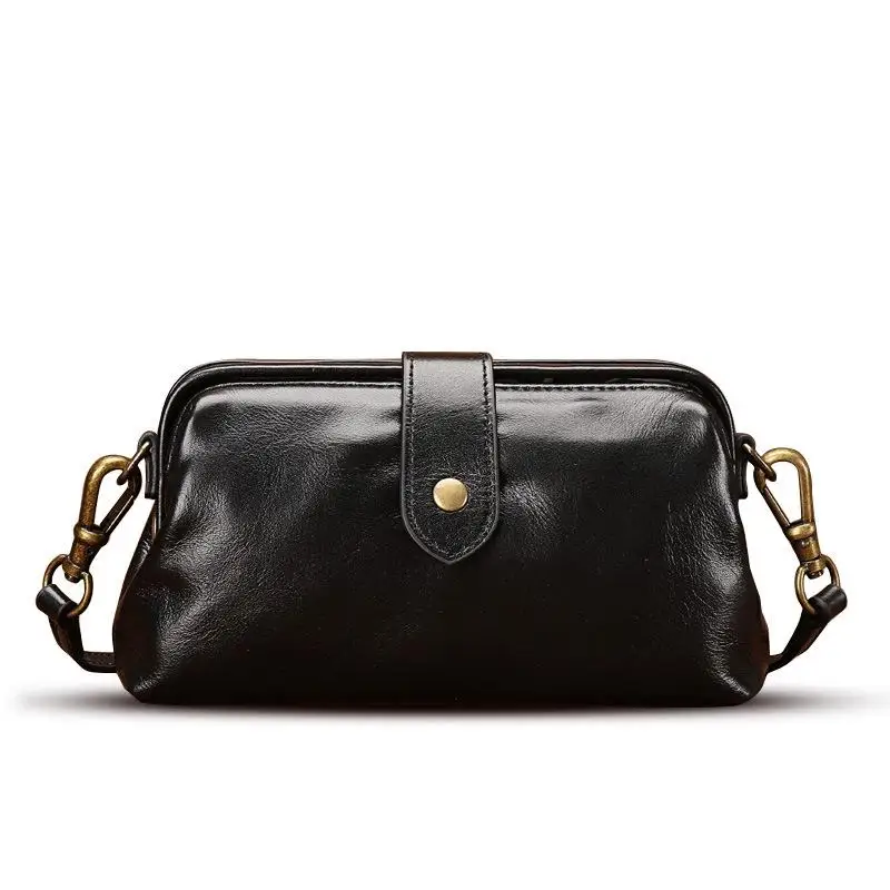 Leather Diagonal Female Bag Small Bag New First Layer Cowhide Hand Holding Niche Doctor Phone Single Shoulder Messenger Bag
Leather Diagonal Female Bag Small Bag New First Layer Cowhide Hand Holding Niche Doctor Phone Single Shoulder Messenger Bag