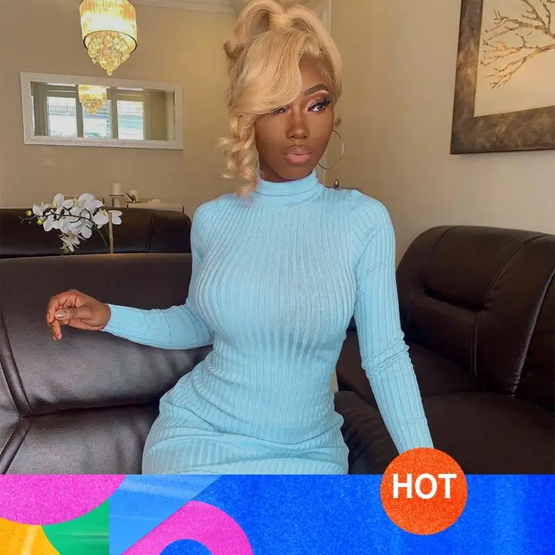 Autumn Winter Dreees Elegant For Women 2021 Party Casual Fashion Cocktail Classy Sweater Bodycon Mini Home Clothes
Autumn Winter Dreees Elegant For Women 2021 Party Casual Fashion Cocktail Classy Sweater Bodycon Mini Home Clothes