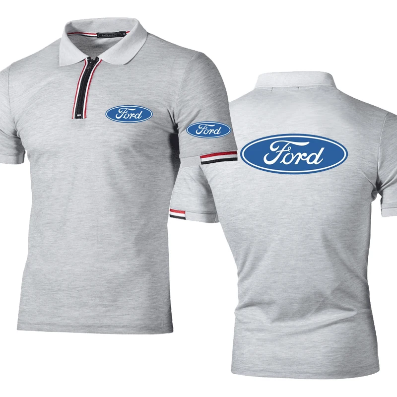 Мужская хлопковая рубашка-поло, однотонная хлопковая рубашка в полоску, с принтом логотипа автомобиля Ford, в стиле Харадзюку, лето 2022
Мужская хлопковая рубашка-поло, однотонная хлопковая рубашка в полоску, с принтом логотипа автомобиля Ford, в стиле Харадзюку, лето 2022