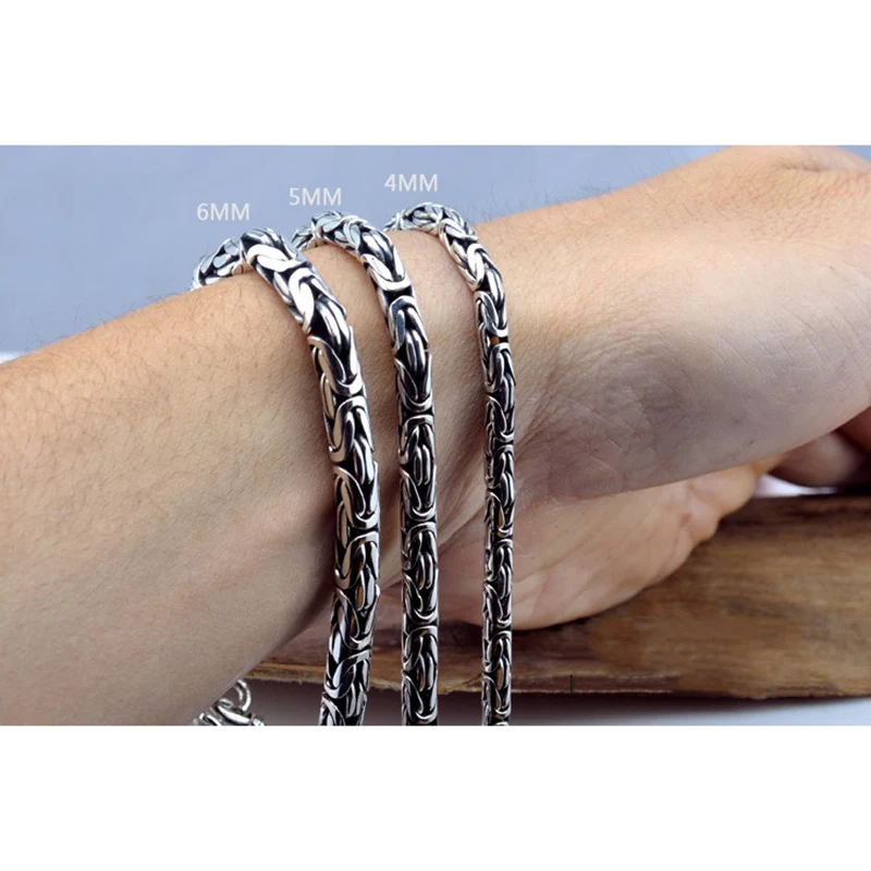 925 Sterling Silver Mens Bracelets 2020 Dragon Head Vintage Thai Punk Fashion Jewellery For Man
925 Sterling Silver Mens Bracelets 2020 Dragon Head Vintage Thai Punk Fashion Jewellery For Man