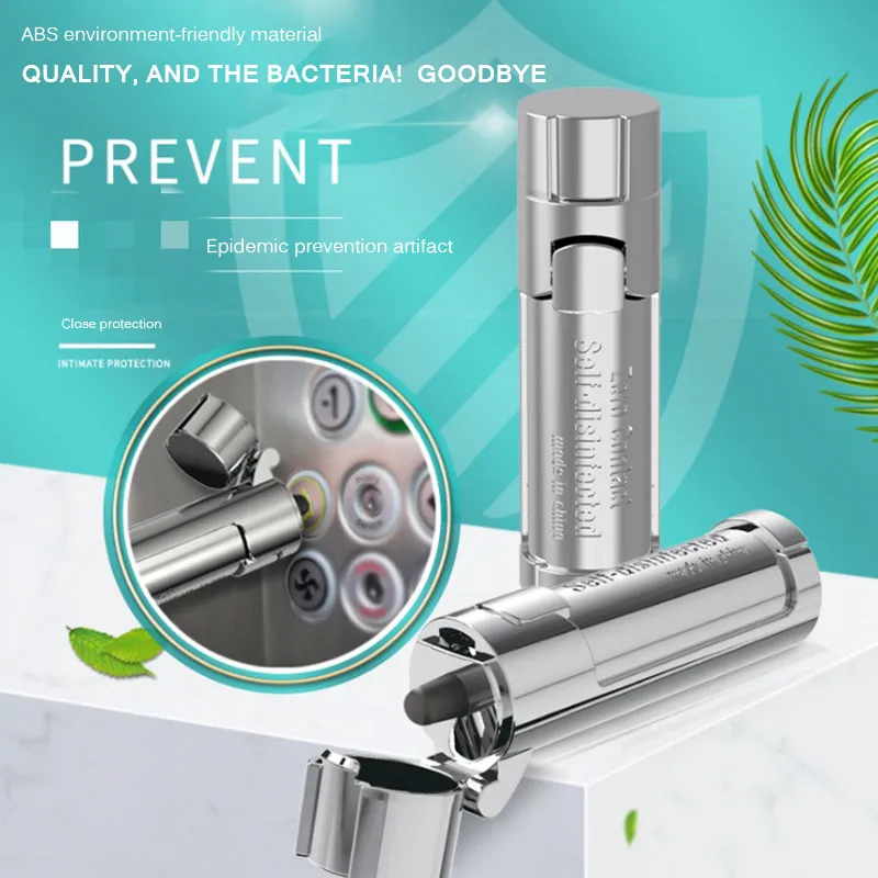 Hand-held Self Disinfected Multifunctional Sanitary Tools For Disease Prevention Public Places Door handles Adults Children
Hand-held Self Disinfected Multifunctional Sanitary Tools For Disease Prevention Public Places Door handles Adults Children