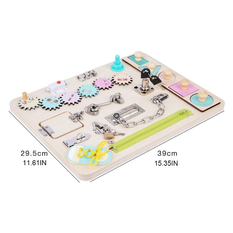 Educational Wooden Board, Pegged Puzzles Sensory Cube, All-in-one Montessori Toy with Gear Wheels for Toddler 85DE
Educational Wooden Board, Pegged Puzzles Sensory Cube, All-in-one Montessori Toy with Gear Wheels for Toddler 85DE