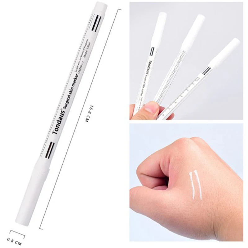 1pcs White Surgical Eyebrow Tattoo Skin Marker Pen Tools Microblading Accessories Tattoo Marker Pen Permanent Makeup
1pcs White Surgical Eyebrow Tattoo Skin Marker Pen Tools Microblading Accessories Tattoo Marker Pen Permanent Makeup