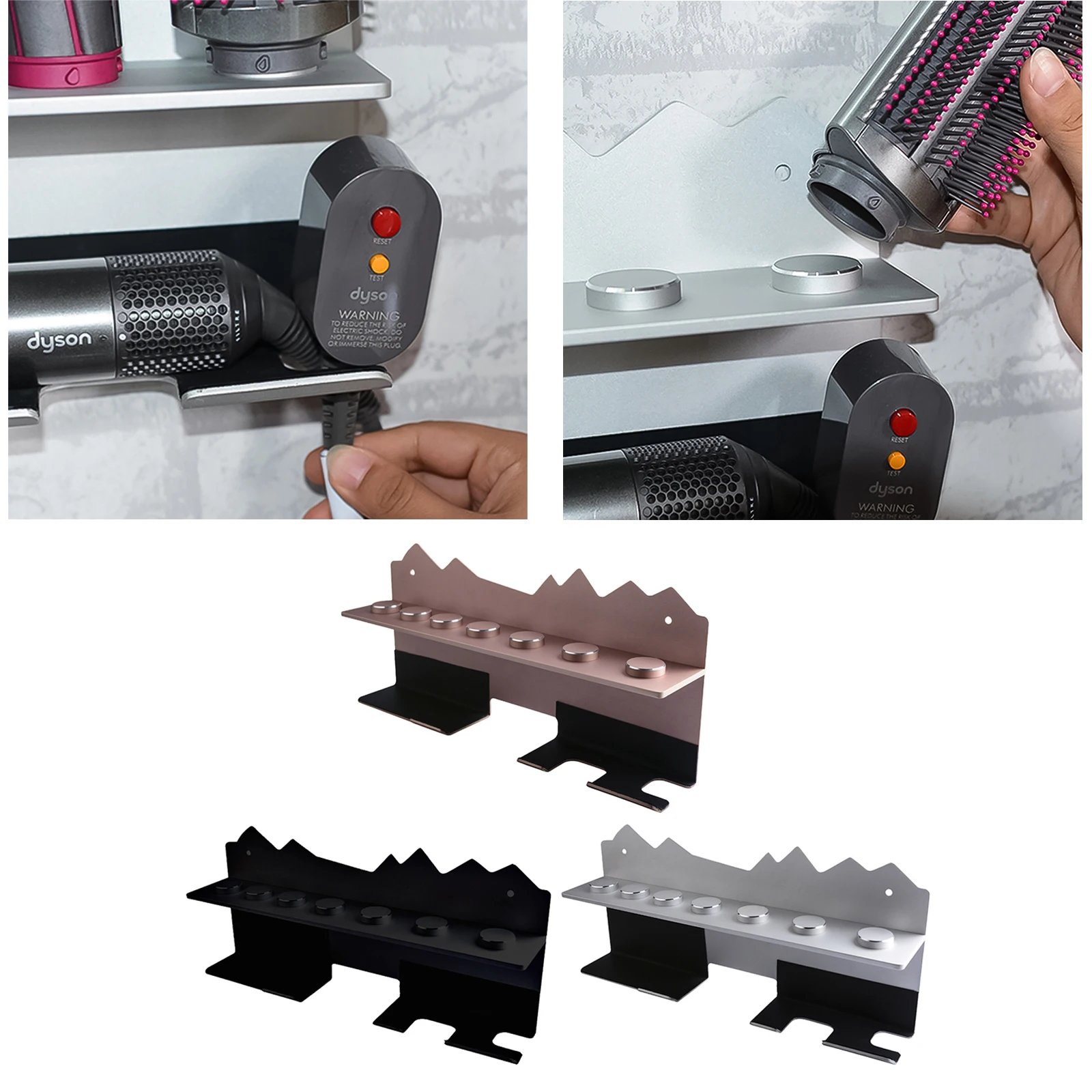 Bathroom Wall Mounted Holder for Dyson Styler Rack for Bedroom
Bathroom Wall Mounted Holder for Dyson Styler Rack for Bedroom