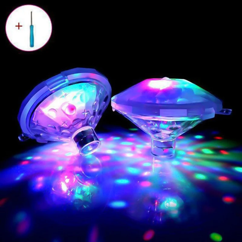 Плавающий подводный светильник RGB погружной светодиодный диско вечерние