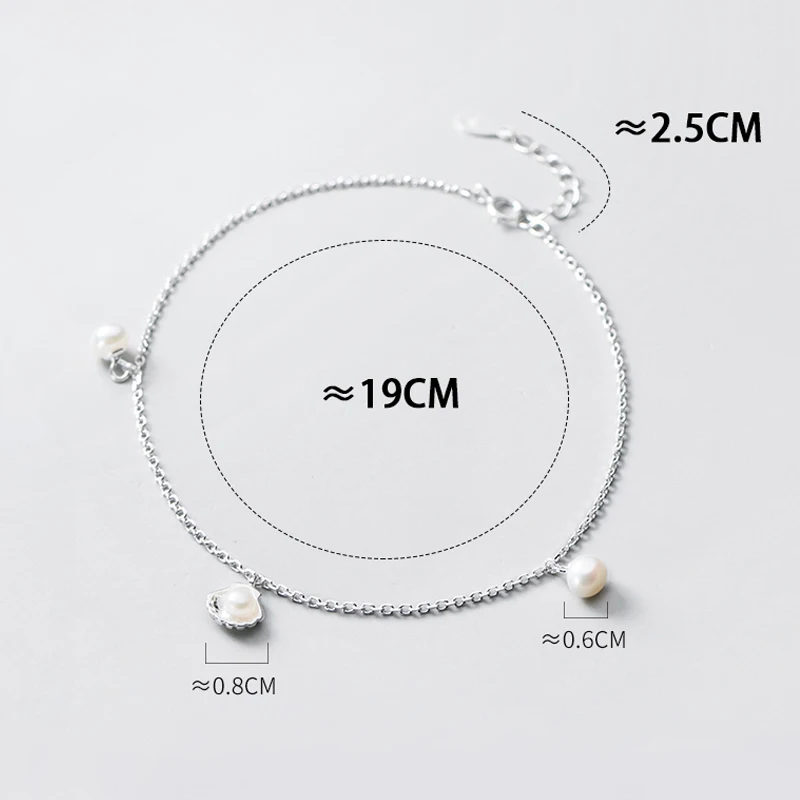 100% Sterling Silver 925 Pearl Foot Bracelet Women's Sandal Leg Anklet Chain Accessories For Jewelry Girl 2021
100% Sterling Silver 925 Pearl Foot Bracelet Women's Sandal Leg Anklet Chain Accessories For Jewelry Girl 2021