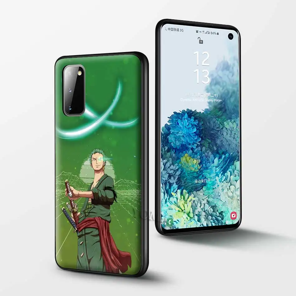 Roronoa Zoro One Piece for Samsung Galaxy S20 FE S21 Note 20 Ultra S10 10 Lite S9 Plus S8 S10e Case Soft Black Tpu Cover Capa
Roronoa Zoro One Piece for Samsung Galaxy S20 FE S21 Note 20 Ultra S10 10 Lite S9 Plus S8 S10e Case Soft Black Tpu Cover Capa