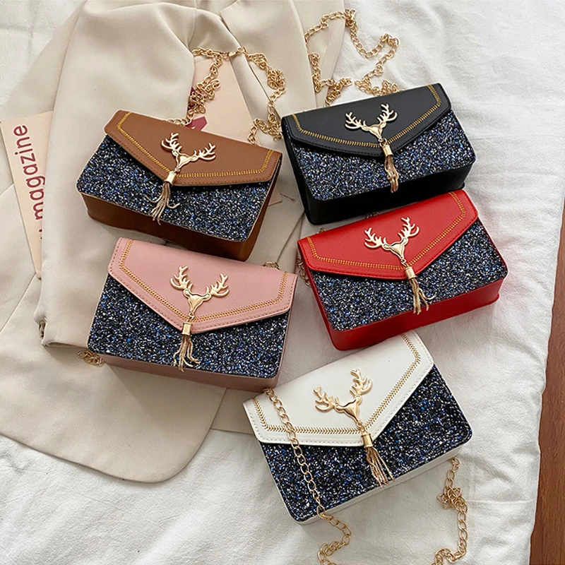 2021 New Luxury Designer Brand Women's Shoulder Bag Sequins Casual Fashion Trends Summer Crossbody Bag Female Flap Purse Shopper
2021 New Luxury Designer Brand Women's Shoulder Bag Sequins Casual Fashion Trends Summer Crossbody Bag Female Flap Purse Shopper