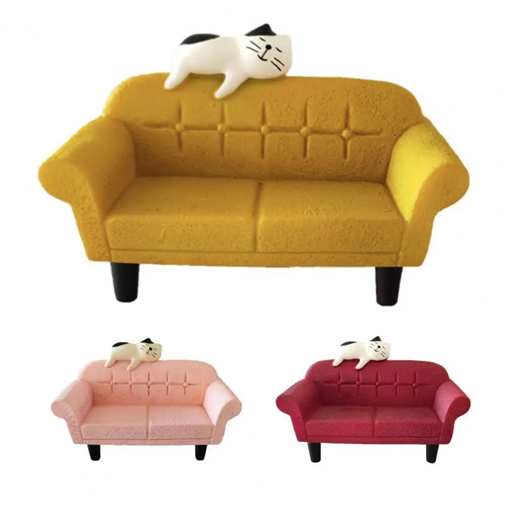 Simulation Furniture Solid Color Mini Chair Cartoon Cat Dollhouse Doll Desk Decor Miniature Ornament Pretend Play Toy For Kid
Simulation Furniture Solid Color Mini Chair Cartoon Cat Dollhouse Doll Desk Decor Miniature Ornament Pretend Play Toy For Kid