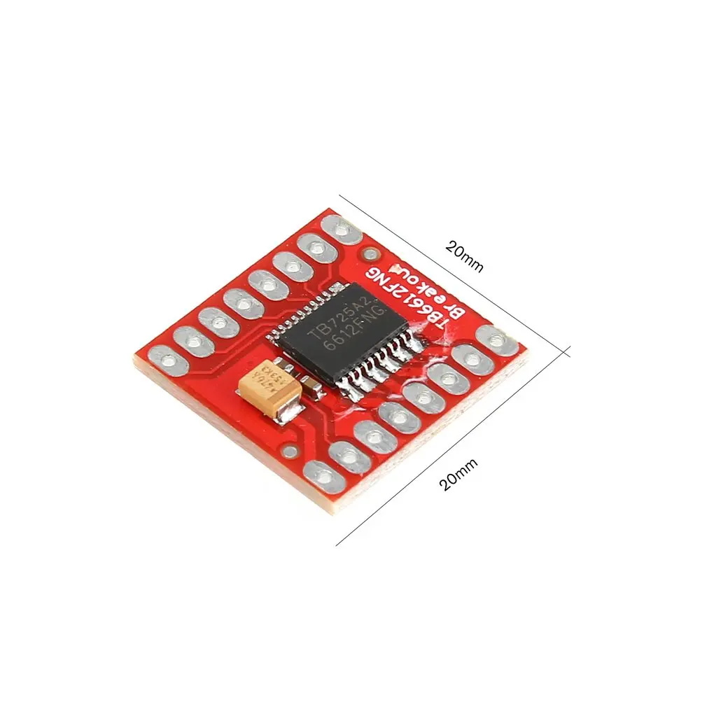 TB6612FNG Dual DC Stepper Motor Control Drive Expansion Shield Board Module for Arduino Microcontroller Better than L298N
TB6612FNG Dual DC Stepper Motor Control Drive Expansion Shield Board Module for Arduino Microcontroller Better than L298N