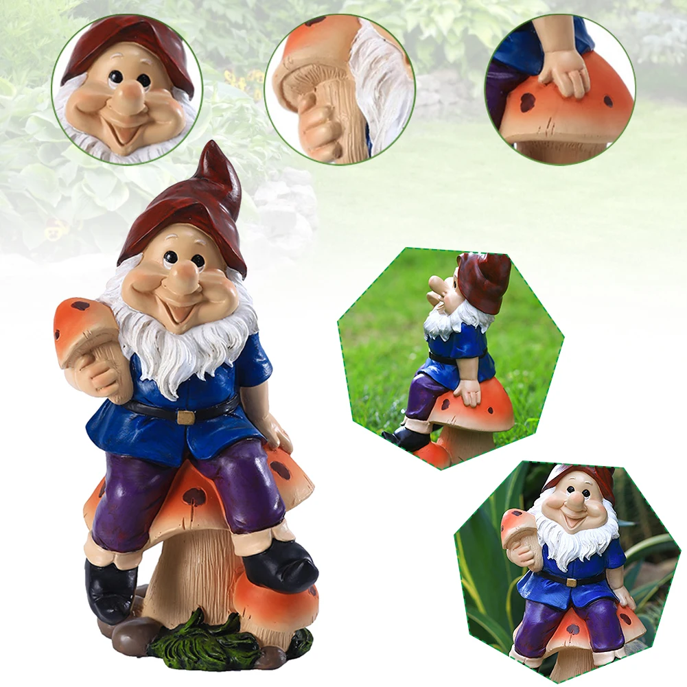 Hot Miniature Garden Gnome Garden Dwarf Picking Mushrooms Resin Figurines Garden Decoration Statue Gnome Home Decoration Crafts
Hot Miniature Garden Gnome Garden Dwarf Picking Mushrooms Resin Figurines Garden Decoration Statue Gnome Home Decoration Crafts