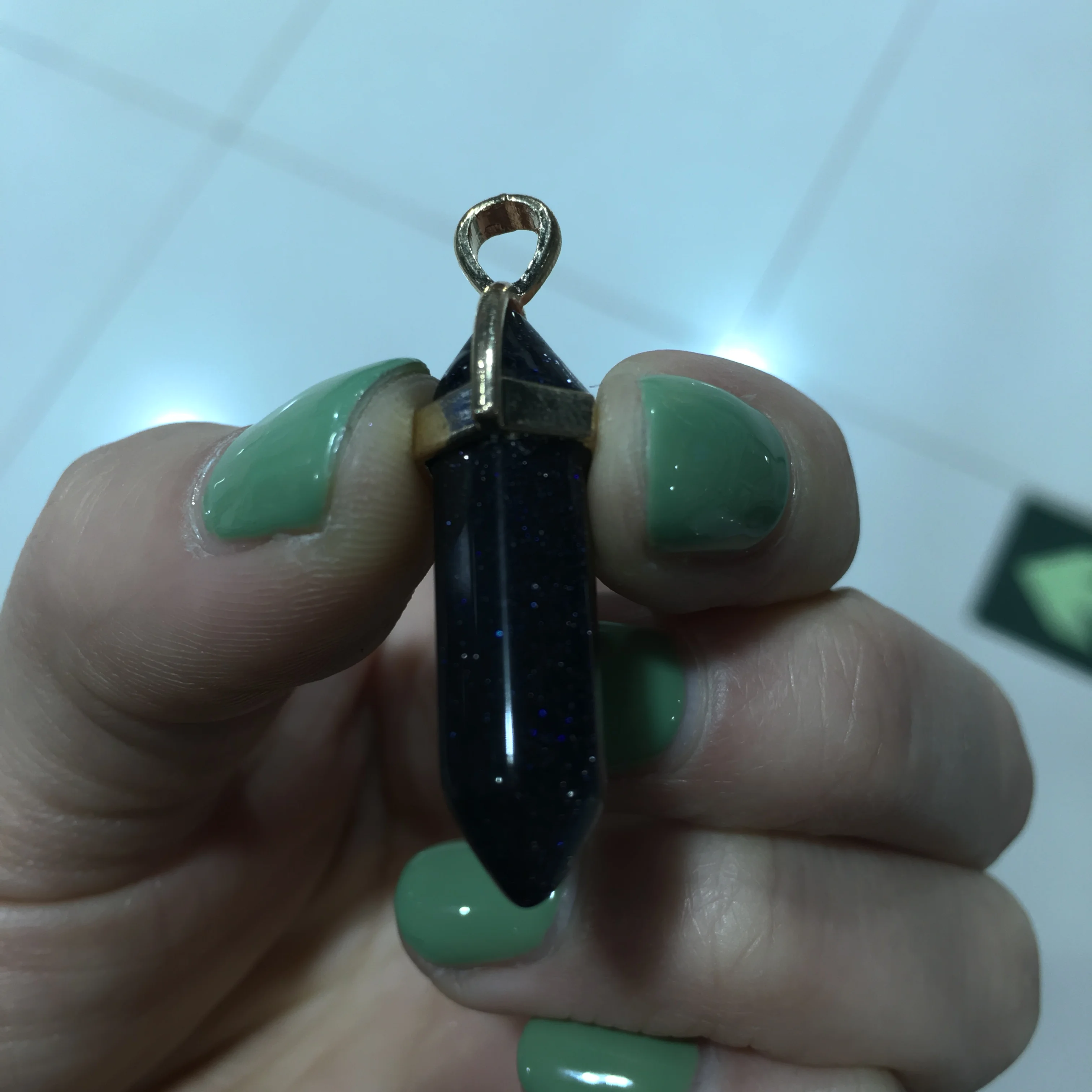 1PCS Miscellaneous stone Hexagonal Reiki charms chakra pendant for women Fashion
1PCS Miscellaneous stone Hexagonal Reiki charms chakra pendant for women Fashion