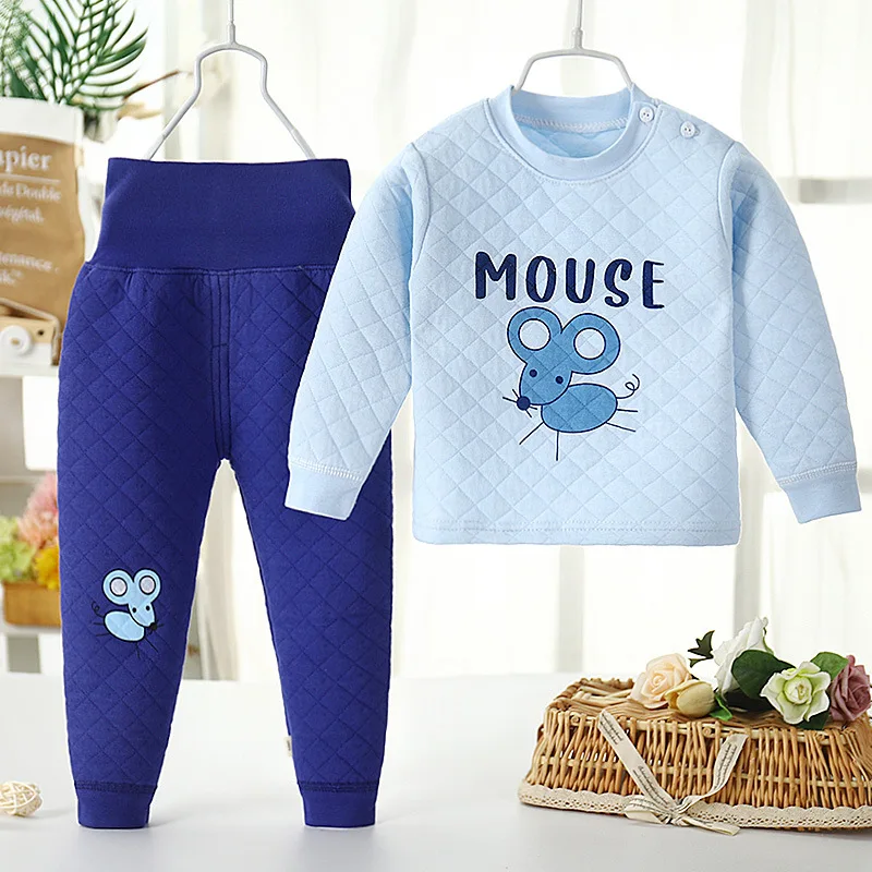Children's Underwear Suit Boys Autumn Winter Keep warm Thicken Pajamas Kid Baby Clothes for Girls Pants Long Johns Clothing Sets
Children's Underwear Suit Boys Autumn Winter Keep warm Thicken Pajamas Kid Baby Clothes for Girls Pants Long Johns Clothing Sets