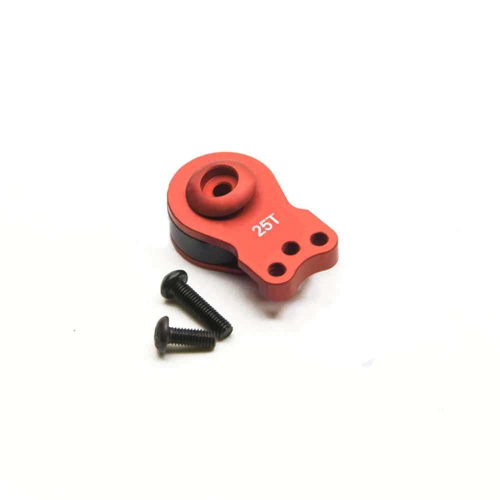 25T Steering Gear Servo Arm 3-Hole Shock-Absorbing for 1/10 Climbing RC Model Car Upgrade Part 
25T Steering Gear Servo Arm 3-Hole Shock-Absorbing for 1/10 Climbing RC Model Car Upgrade Part